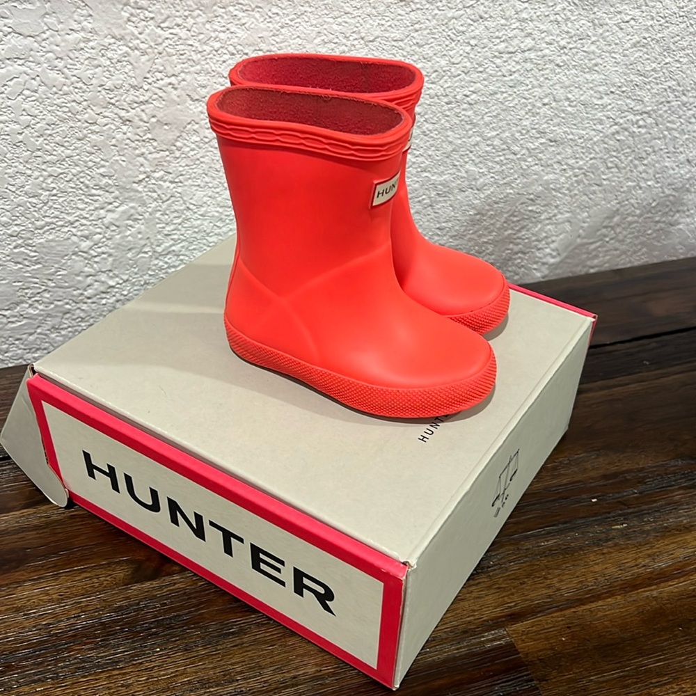 Hunter Rainboots. Size 5/6C